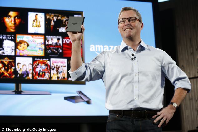 亚马逊推Fire TV电视机顶盒 打入家庭娱乐市场