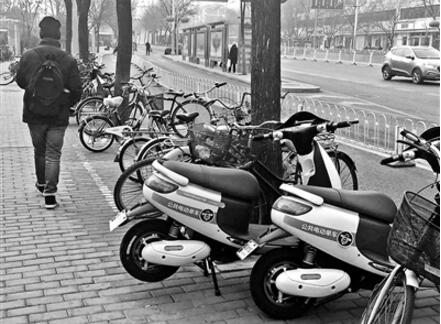 共享电动单车现身北京街头 安全性及是否合规