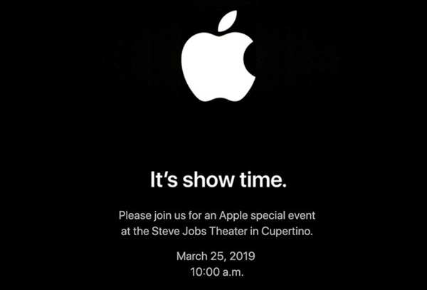 苹果将在3月25日举行发布会:主角可能不是硬件